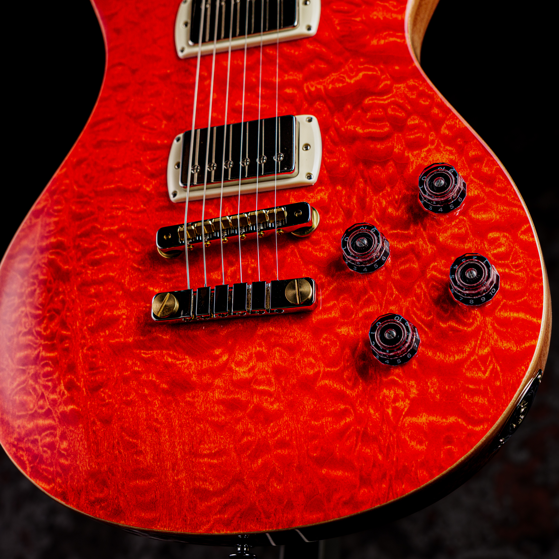 Paul Reed Smith(PRS) SE McCarty 594 Quilt Blood Orange