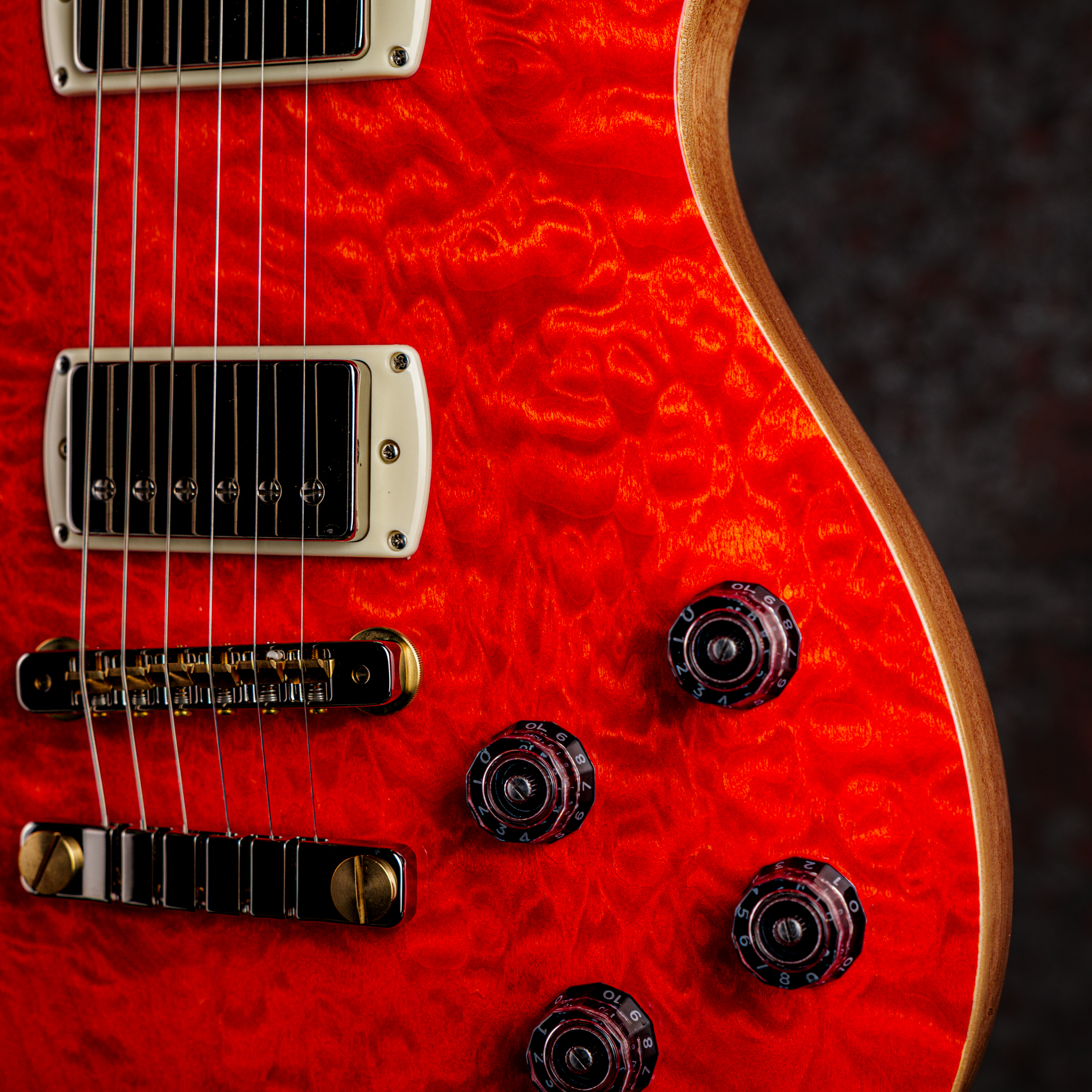 Paul Reed Smith(PRS) SE McCarty 594 Quilt Blood Orange