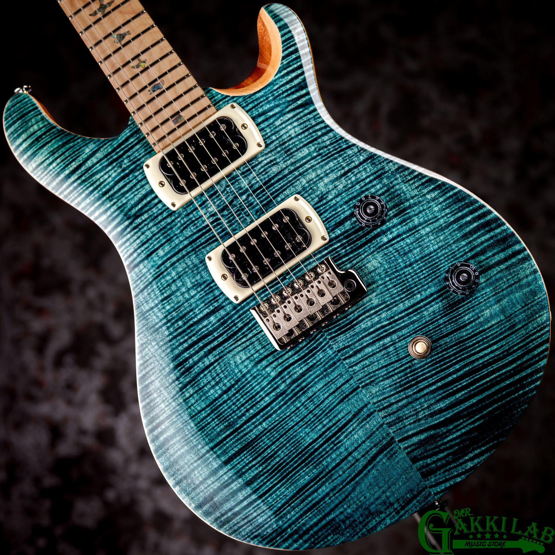 Paul Reed Smith(PRS) SE CE24 Maple top / Maple FB Slate Blue (Natural Back)