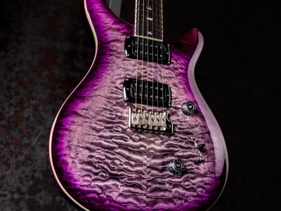 Paul Reed Smith(PRS) SE Custom 24 Quilt Package Charcoal Purple Burst