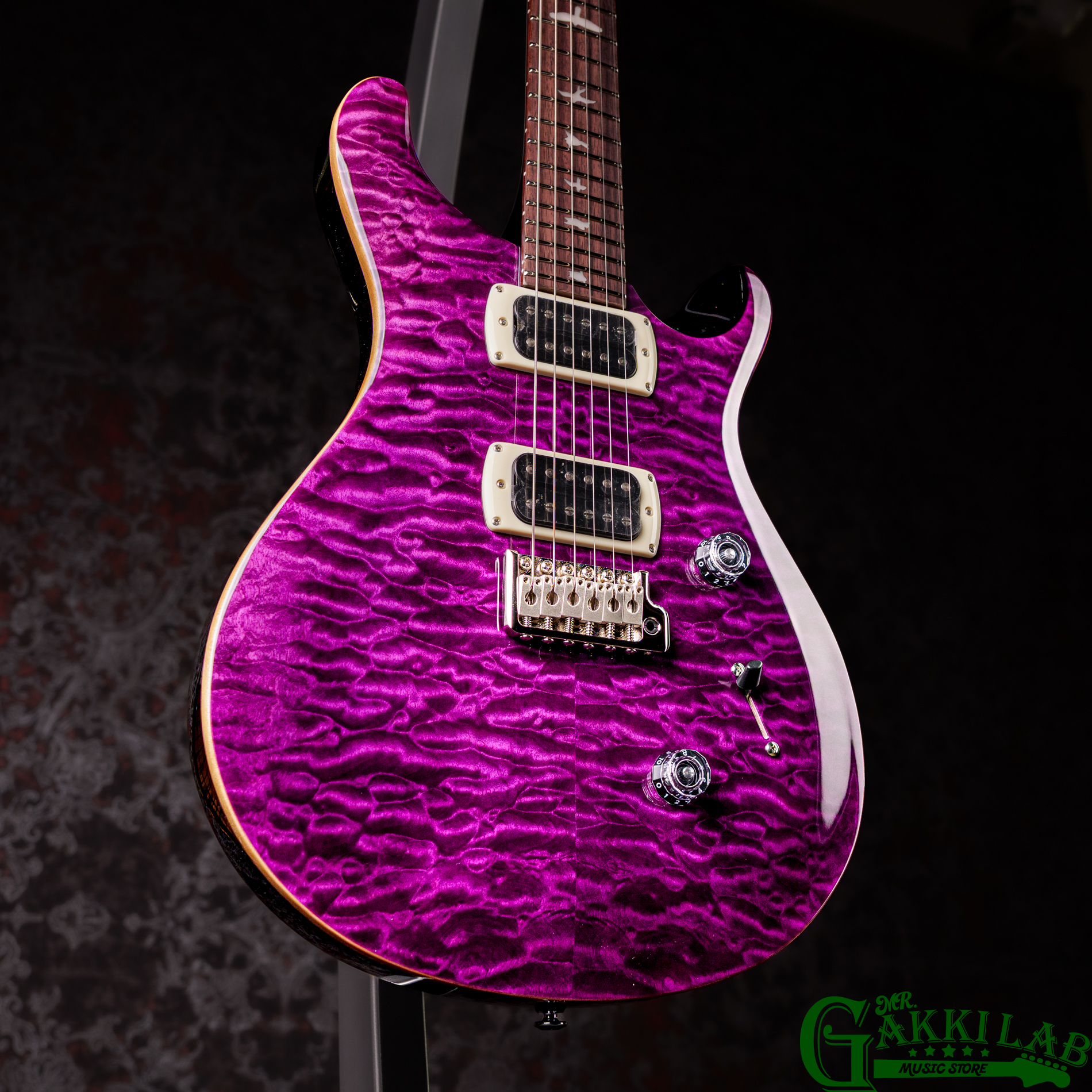 PRS　SE custom 24 アメジスト　2025製 Paul Reed Smith(PRS) 2025 SE Custom 24 Quilt Amethyst | 札幌の楽器