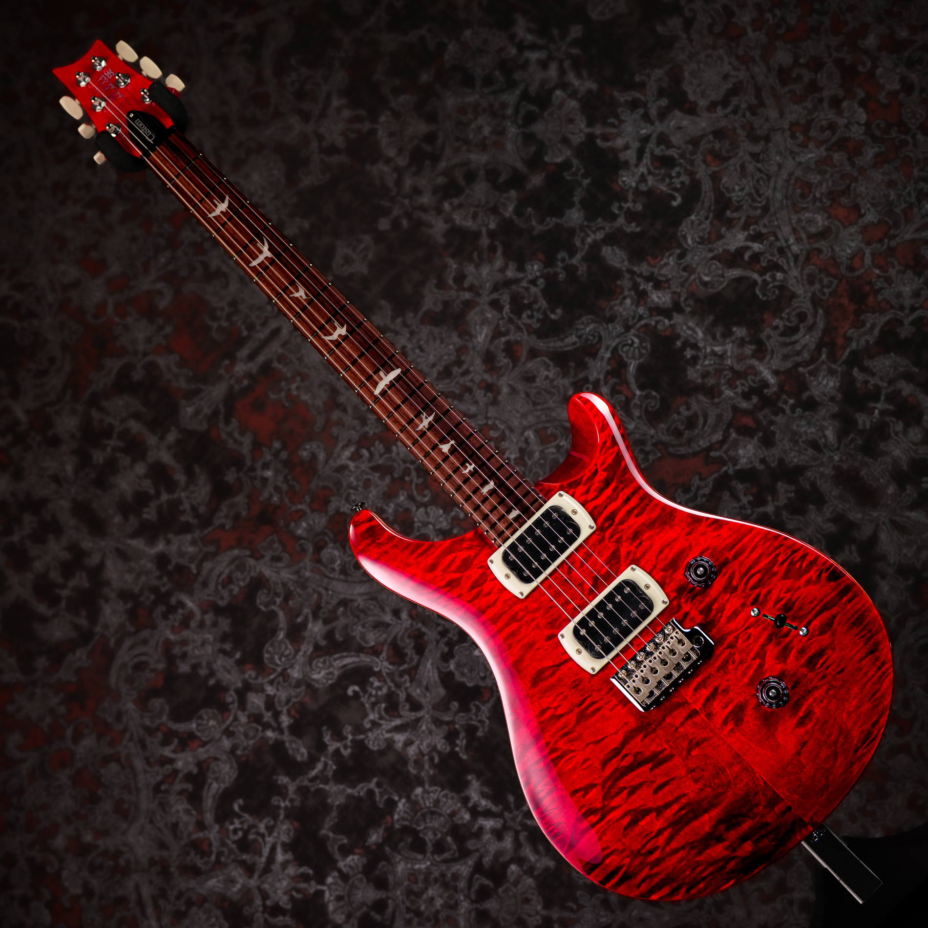 PRS 2025 SE Custom 24 Quilt Ruby