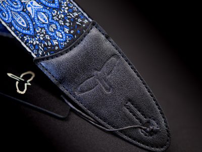 Paul Reed Smith(PRS) 2inch Guitar Strap Custom Jacquard Birds Fleur Violet