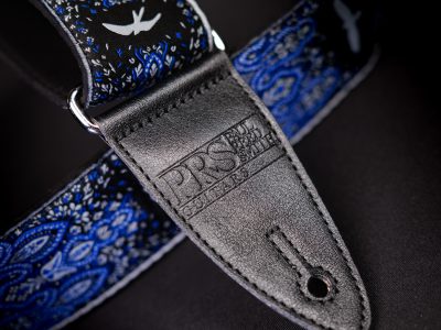 Paul Reed Smith(PRS) 2inch Guitar Strap Custom Jacquard Birds Fleur Violet