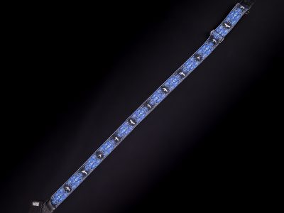 Paul Reed Smith(PRS) 2inch Guitar Strap Custom Jacquard Birds Fleur Violet