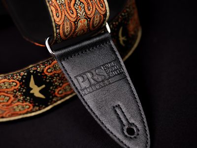 Paul Reed Smith(PRS) 2inch Guitar Strap Custom Jacquard Birds Fleur Peach