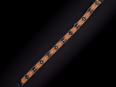 Paul Reed Smith(PRS) 2inch Guitar Strap Custom Jacquard Birds Fleur Peach