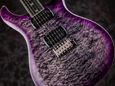 Paul Reed Smith(PRS) SE Custom 24 Quilt Package Charcoal Purple Burst