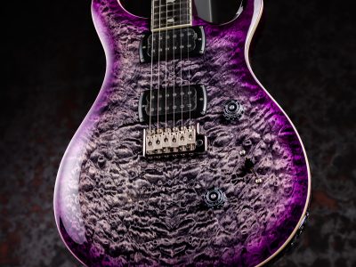 Paul Reed Smith(PRS) SE Custom 24 Quilt Package Charcoal Purple Burst