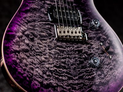 Paul Reed Smith(PRS) SE Custom 24 Quilt Package Charcoal Purple Burst