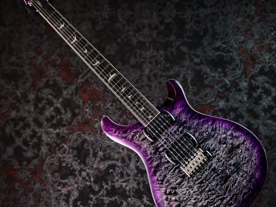 Paul Reed Smith(PRS) SE Custom 24 Quilt Package Charcoal Purple Burst