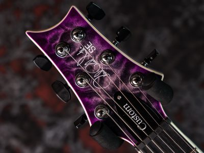 Paul Reed Smith(PRS) SE Custom 24 Quilt Package Charcoal Purple Burst