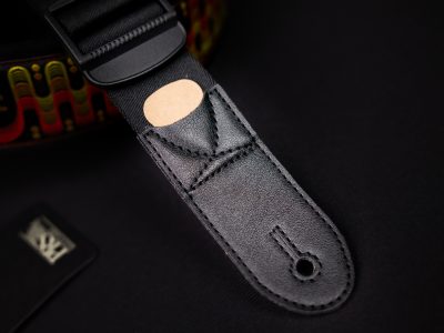 Paul Reed Smith(PRS) 2.4inch Padded Guitar Strap w/FLASH Custom Jacquard Birds Wavelength Yellow