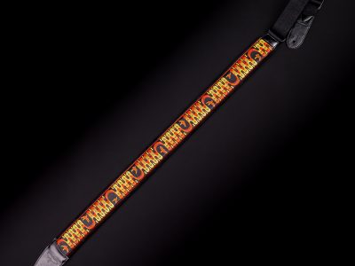 Paul Reed Smith(PRS) 2.4inch Padded Guitar Strap w/FLASH Custom Jacquard Birds Wavelength Yellow