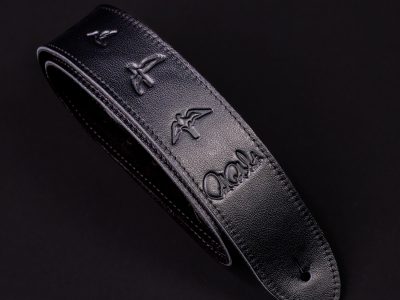 Paul Reed Smith(PRS) 2inch Leather Strap Embossed Birds Black