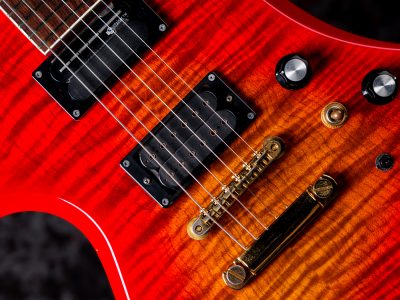 Burny MG-145S Cherry Sunburst / hide Model