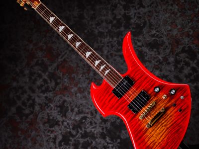 Burny MG-145S Cherry Sunburst / hide Model