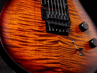 PRS DUSTIE WARING CE 24 FLOYD Burnt Amber Wraparound Smokeburst