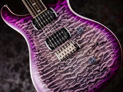 Paul Reed Smith(PRS) SE Custom 24 Quilt Package Charcoal Purple Burst