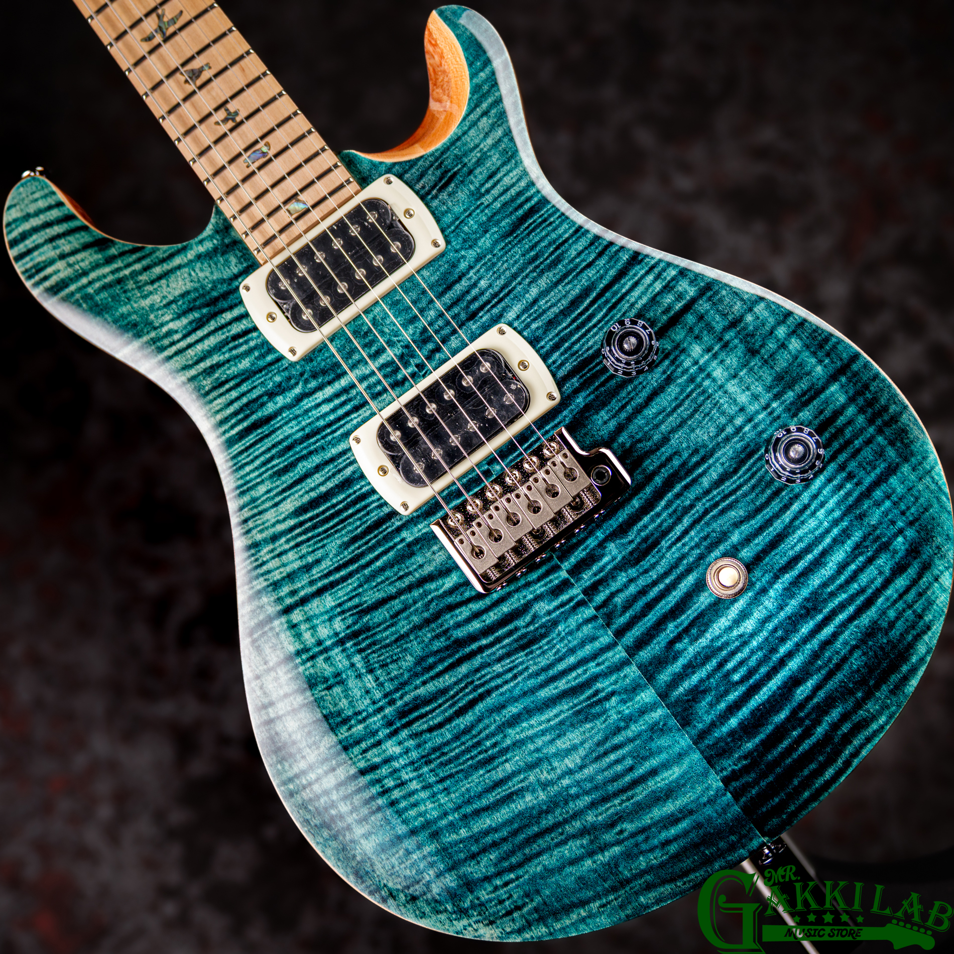 Paul Reed Smith(PRS) SE CE24 Maple top / Maple FB Slate Blue (Natural Back)