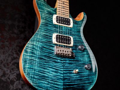 Paul Reed Smith(PRS) SE CE24 Maple top / Maple FB Slate Blue (Natural Back)