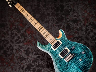 Paul Reed Smith(PRS) SE CE24 Maple top / Maple FB Slate Blue (Natural Back)