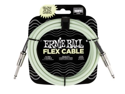 ERNIE BALL #6436 10ft S/S Glow in Dark