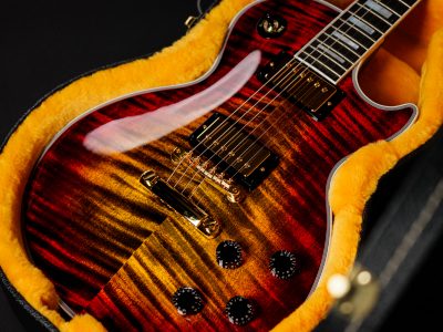 Gibson Custom Shop Les Paul Axcess Custom Figured Top w/ Ebony Fingerboard Gloss Bengal Burst