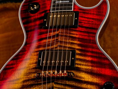 Gibson Custom Shop Les Paul Axcess Custom Figured Top w/ Ebony Fingerboard Gloss Bengal Burst