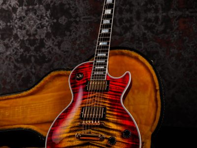Gibson Custom Shop Les Paul Axcess Custom Figured Top w/ Ebony Fingerboard Gloss Bengal Burst