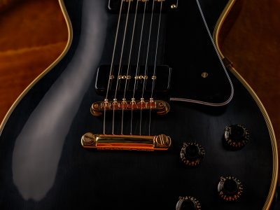 Gibson Custom Shop 1954 Les Paul Custom Staple Pickup Reissue VOS Ebony