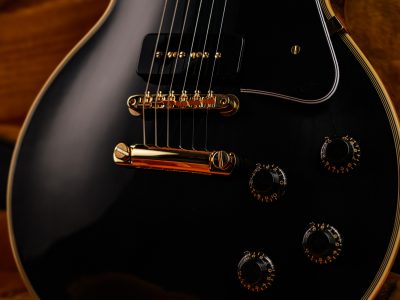 Gibson Custom Shop 1954 Les Paul Custom Staple Pickup Reissue VOS Ebony