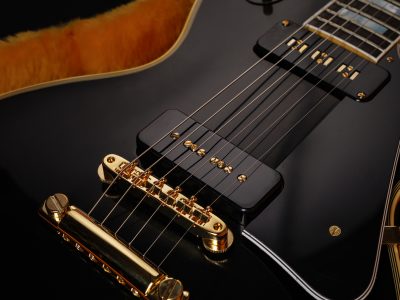 Gibson Custom Shop 1954 Les Paul Custom Staple Pickup Reissue VOS Ebony