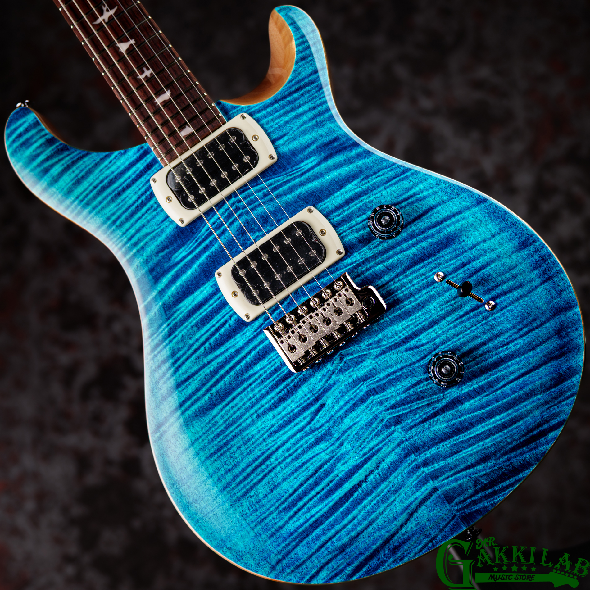 Paul Reed Smith(PRS) SE Custom 24 Blue Matteo (Natural Back) (Japan Special)