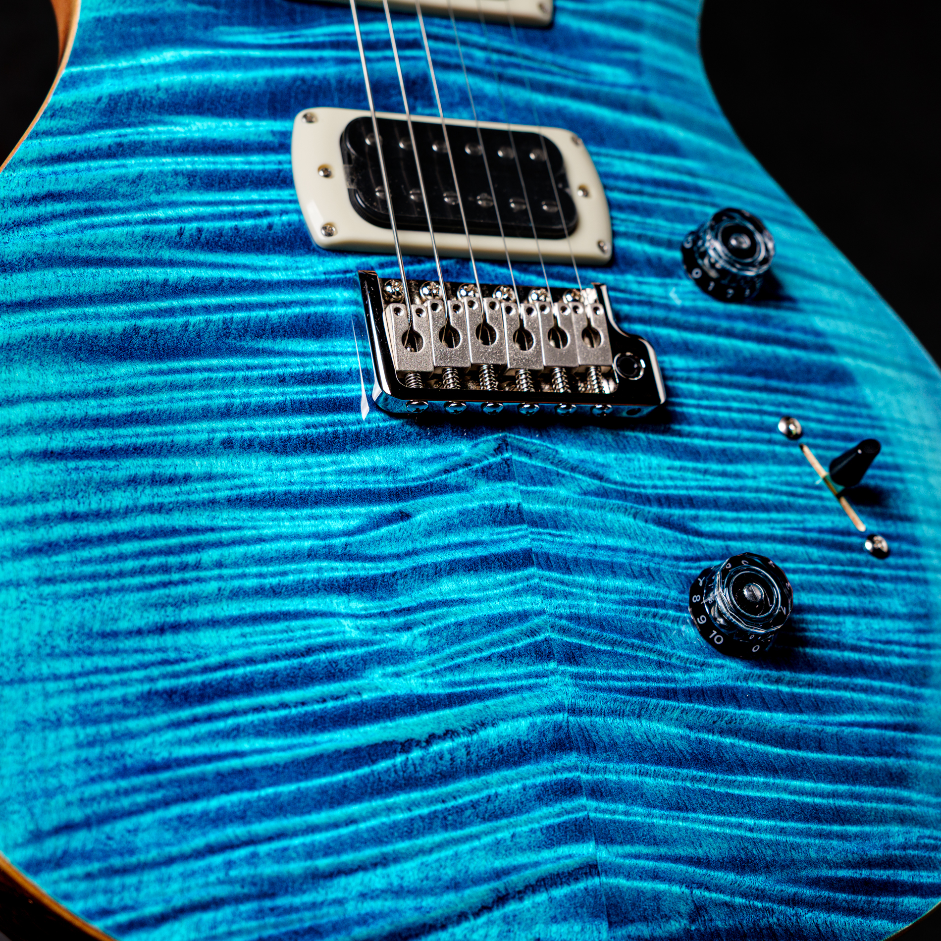 Paul Reed Smith(PRS) SE Custom 24 Blue Matteo (Natural Back) (Japan Special)
