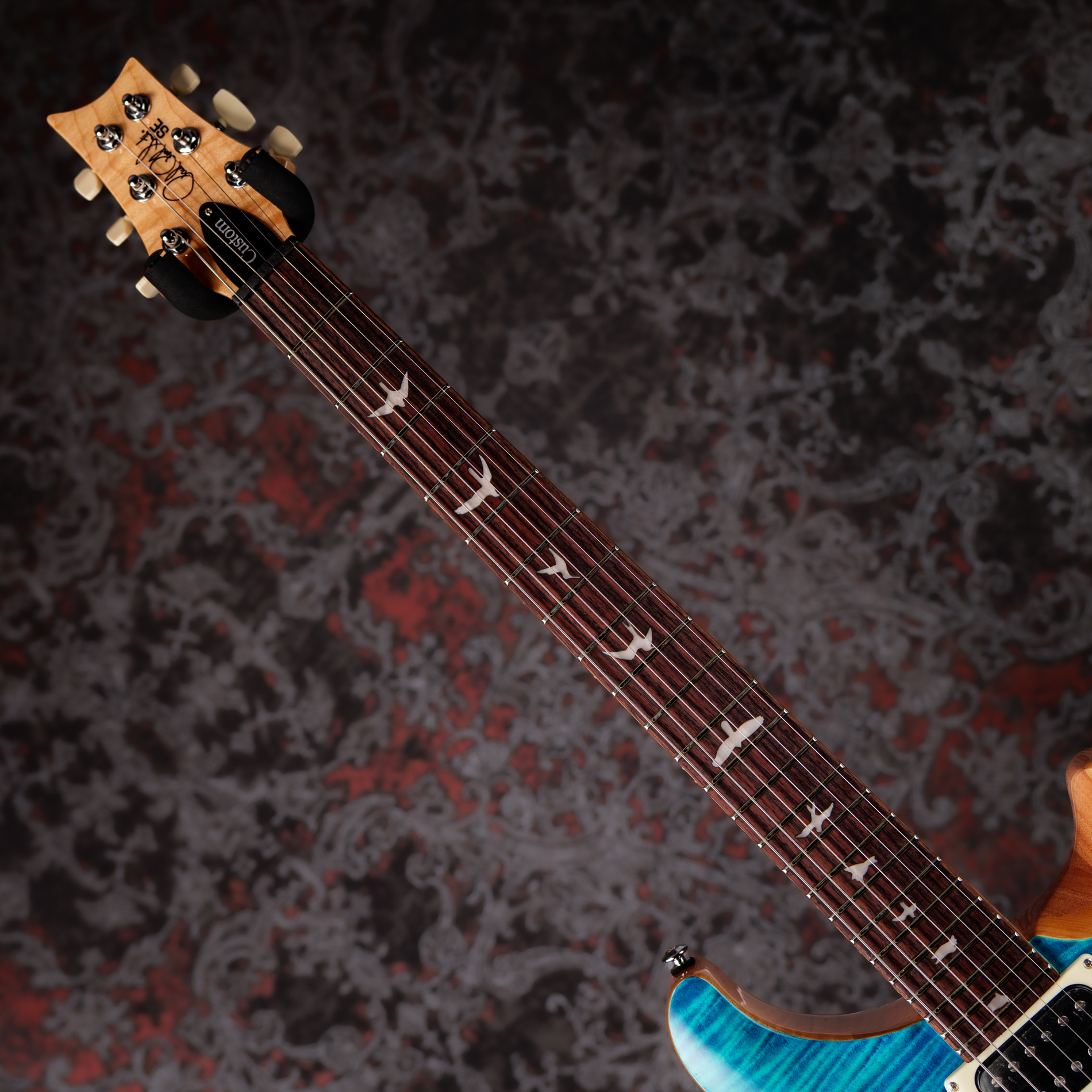Paul Reed Smith(PRS) SE Custom 24 Blue Matteo (Natural Back) (Japan Special)