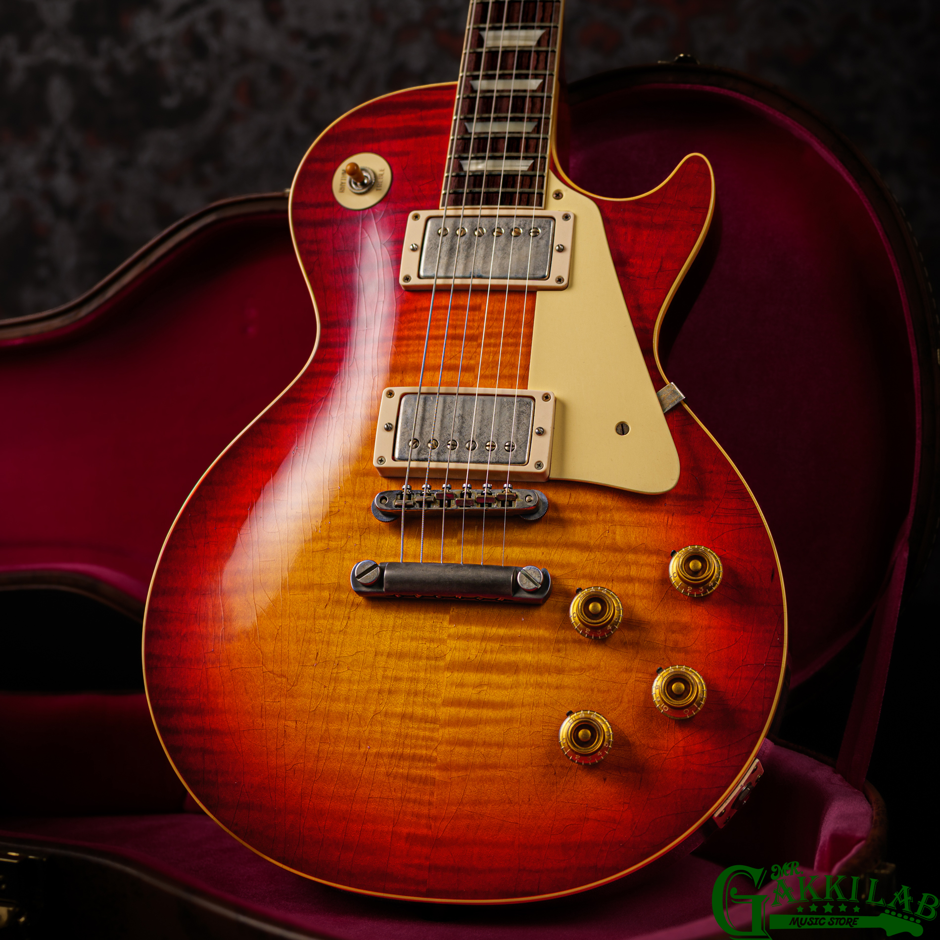 Gibson Custom Shop Murphy Lab 1959 Les Paul Standard Factory Burst Ultra Light Aged