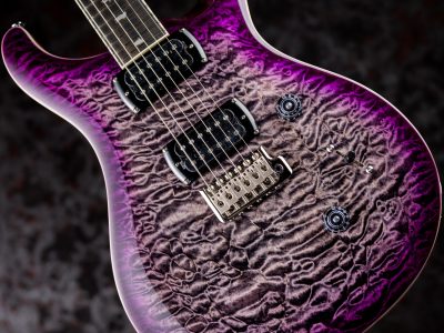 Paul Reed Smith(PRS) SE Custom 24 Quilt Package Charcoal Purple Burst