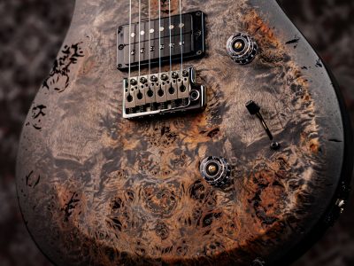 Paul Reed Smith(PRS) 2026 S2 Custom 24 Poplar Burl Limited Edition Charcoal Burst